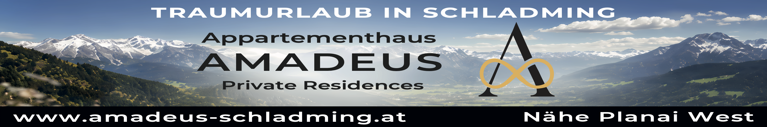 Appartementhaus Amadeus Schladming – Werbebande